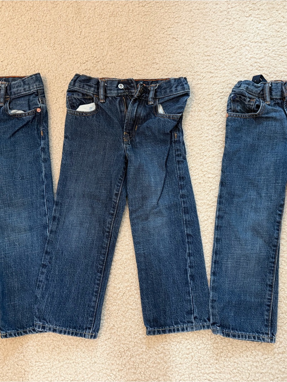 GAP Dark Blue Straight-Leg Kids Jeans